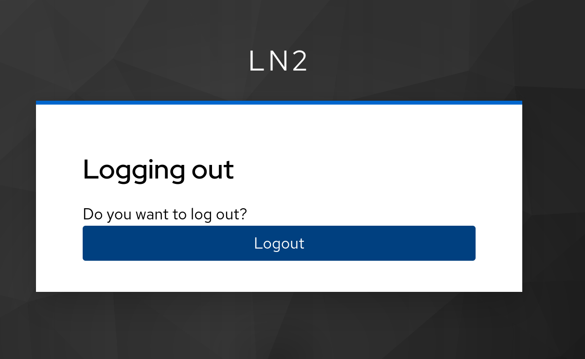 logout